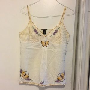 Lucky Brand linen camisole